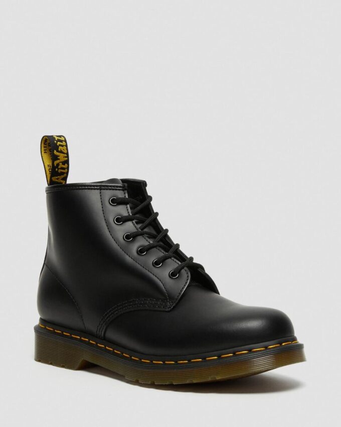 101 Botines de Smooth Leather con costuras amarillas 101 Botines de Smooth Leather con costuras amarillas