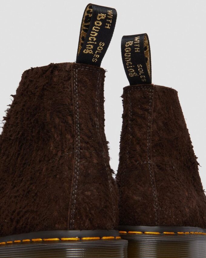 101 Fabricadas en Inglaterra Botines de ante con herrajes