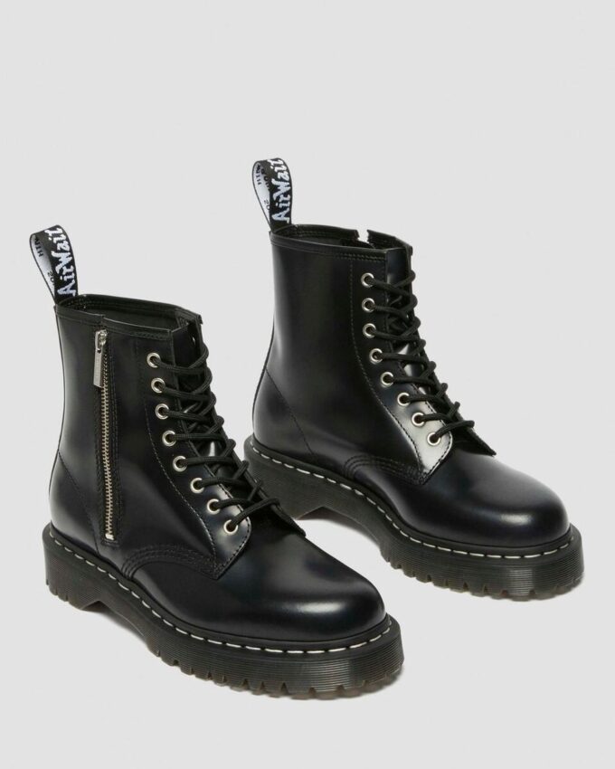 1460 Bex Botas de cordones y cremallera de Smooth Leather