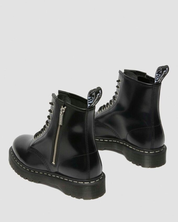 1460 Bex Botas de cordones y cremallera de Smooth Leather