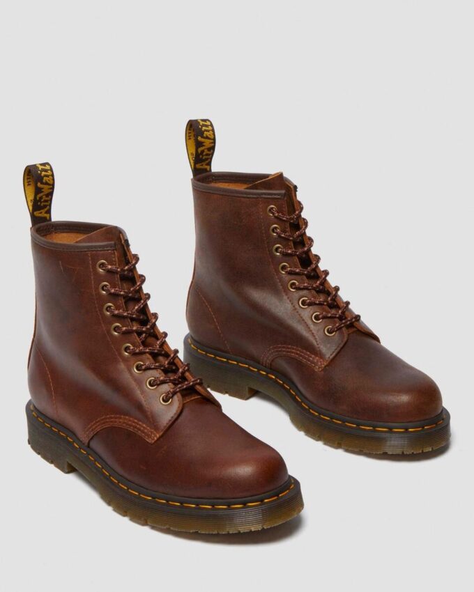 1460 Botas con cordones de cuero ANTIDESLIZANTES