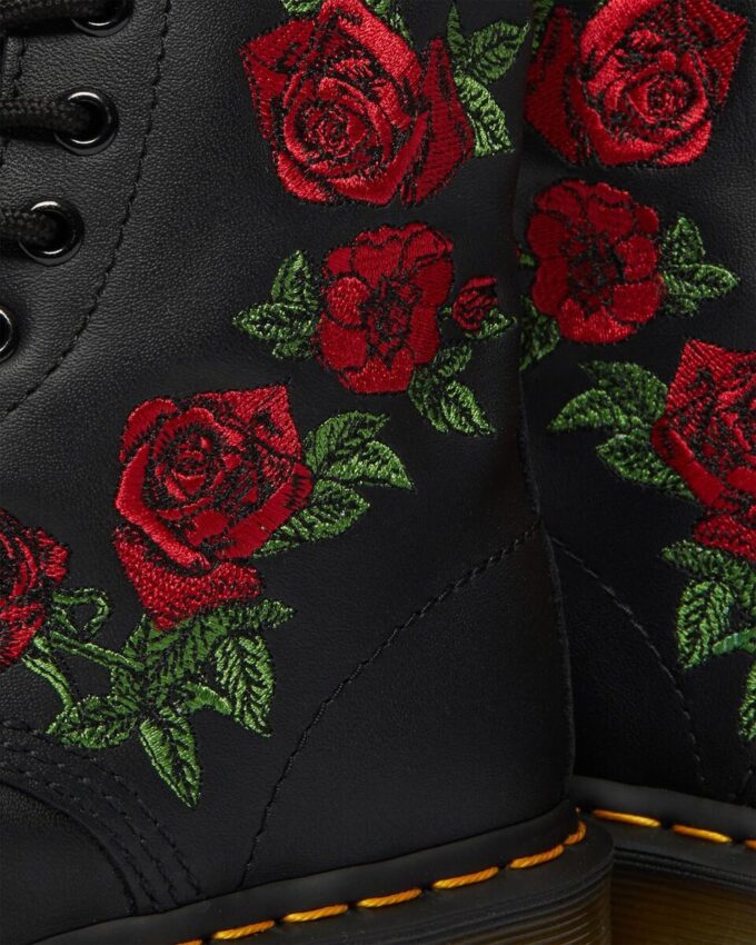 1460 Botas con cordones de cuero floral Vonda 1460 Botas con cordones de cuero floral Vonda