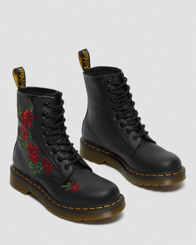 1460 Botas con cordones de cuero floral Vonda 1460 Botas con cordones de cuero floral Vonda