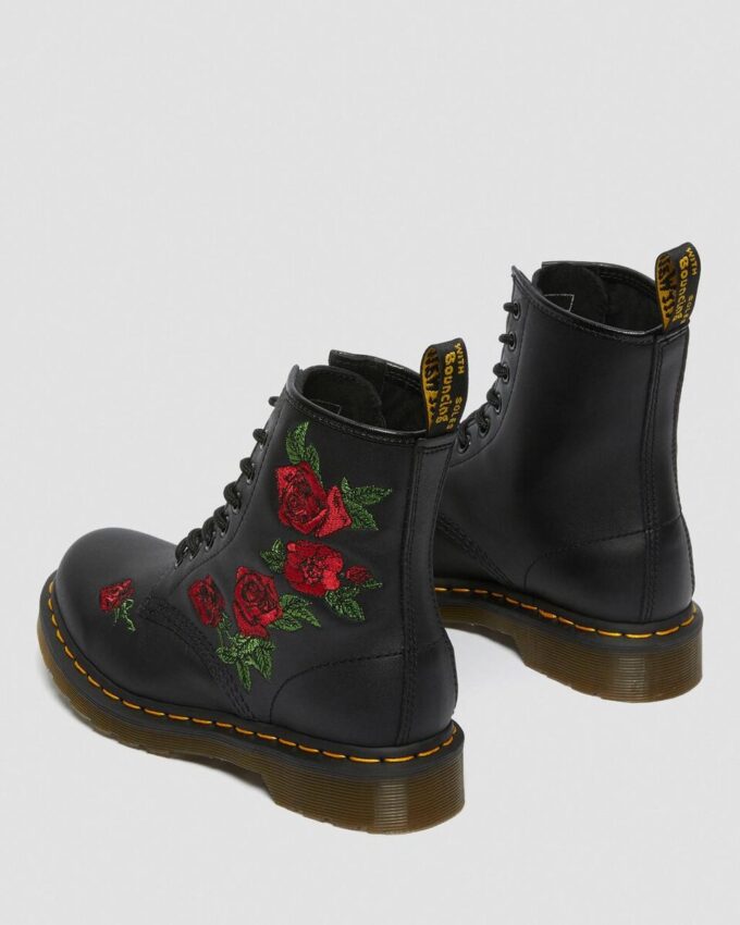 1460 Botas con cordones de cuero floral Vonda 1460 Botas con cordones de cuero floral Vonda