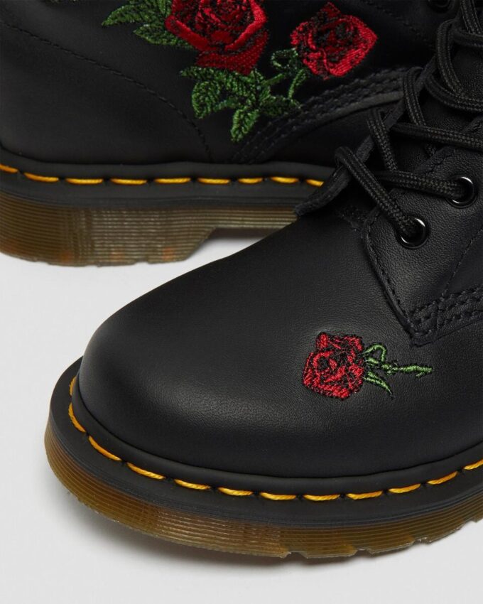 1460 Botas con cordones de cuero floral Vonda 1460 Botas con cordones de cuero floral Vonda