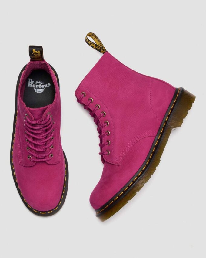 1460 Botas con cordones de nubuck molido