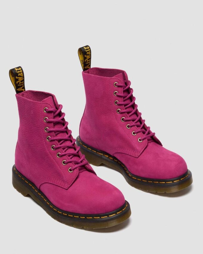 1460 Botas con cordones de nubuck molido