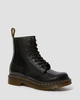 1460 Botas con cordones de Patent Leather para mujer