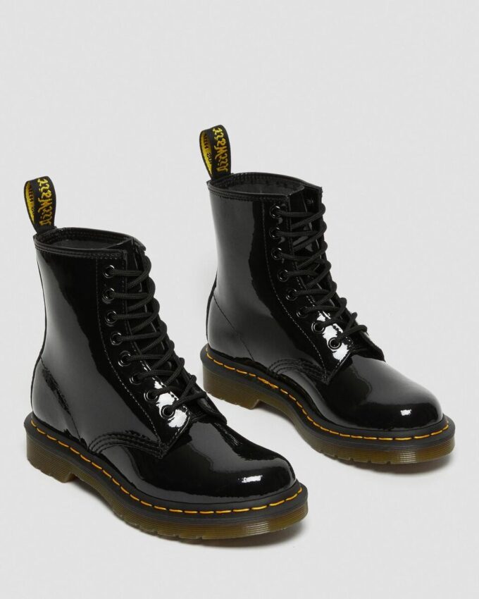 1460 Botas con cordones de Patent Leather para mujer 1460 Botas con cordones de Patent Leather para mujer