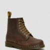 1460 Botas con cordones de piel Crazy Horse