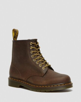 1460 Botas con cordones de piel Crazy Horse