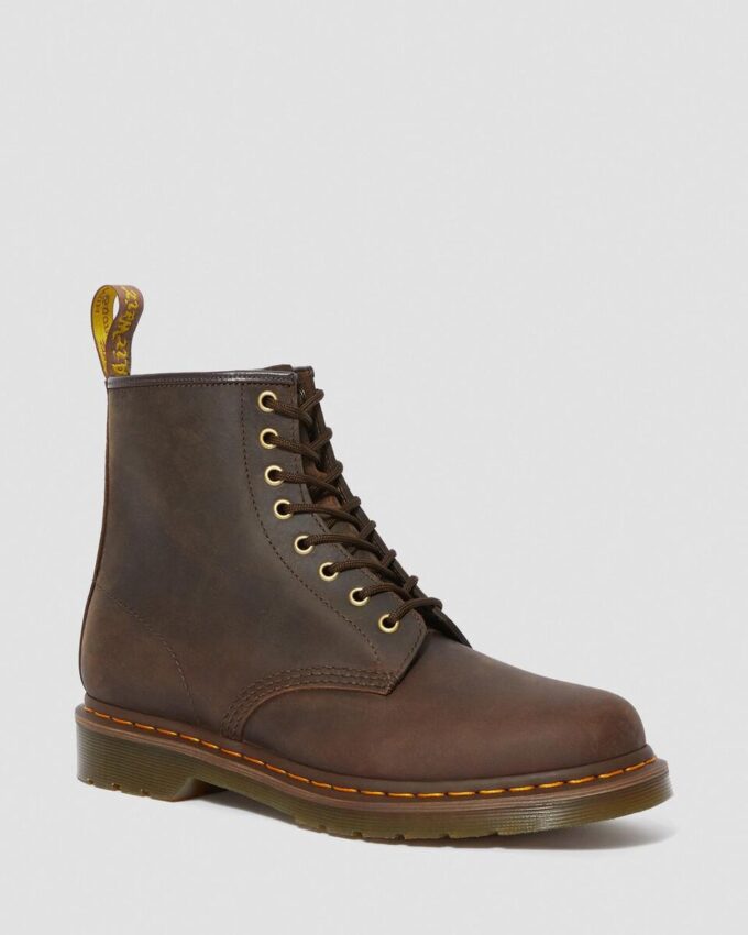 1460 Botas con cordones de piel Crazy Horse