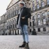 1460 Botas con cordones de piel Crazy Horse