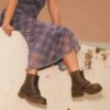 1460 Botas con cordones de piel Crazy Horse
