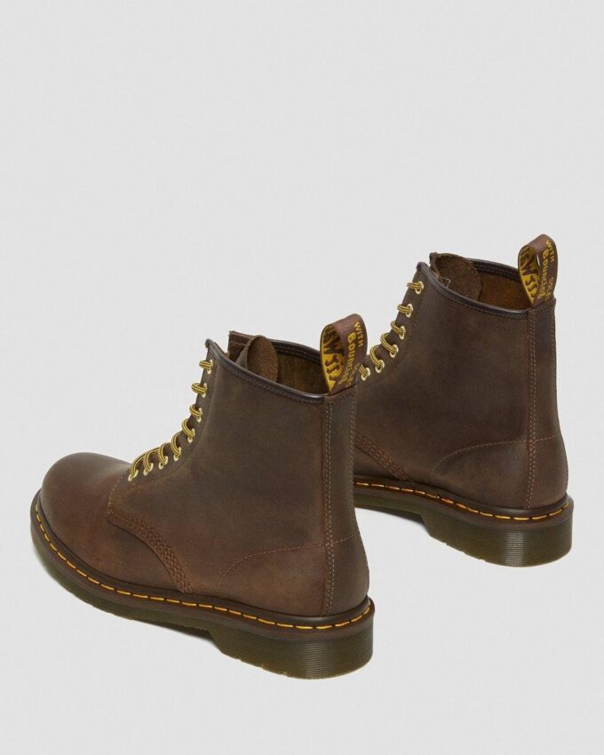 1460 Botas con cordones de piel Crazy Horse