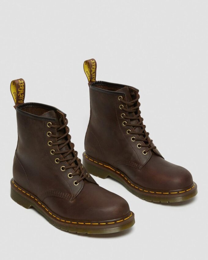 1460 Botas con cordones de piel Crazy Horse