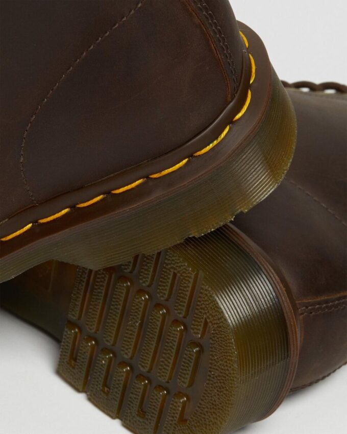 1460 Botas con cordones de piel Crazy Horse