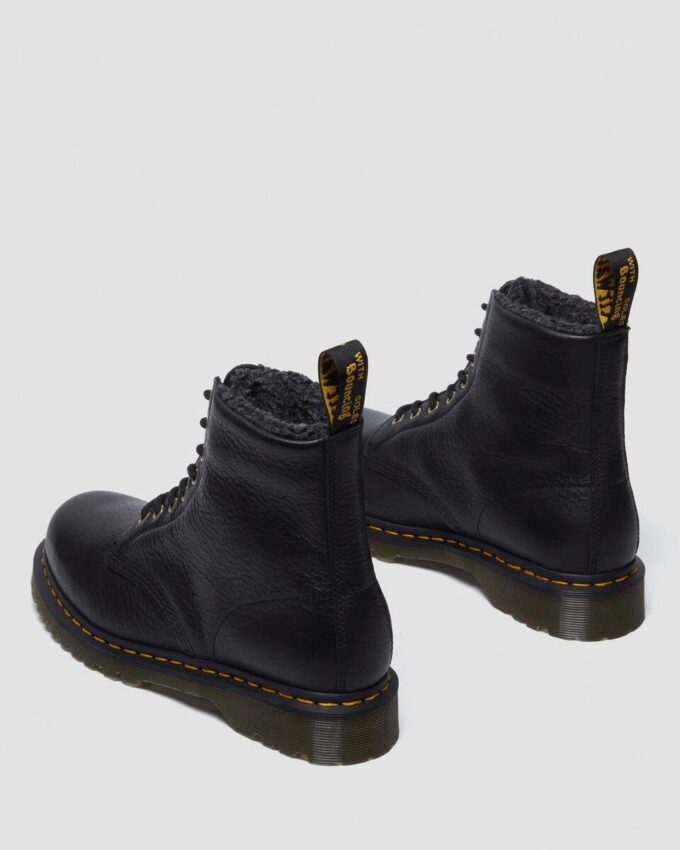 1460 Botas con cordones de piel Grizzly con forro de piel sintética 1460 Botas con cordones de piel Grizzly con forro de piel sintética