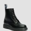 1460 Botas con cordones de Smooth Leather y costuras blancas