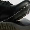 1460 Botas con cordones de Smooth Leather y costuras blancas
