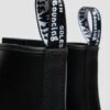 1460 Botas con cordones de Smooth Leather y costuras blancas