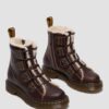 1460 Botas de piel con cordones y forro de piel sintética 1460 Botas de piel con cordones y forro de piel sintética