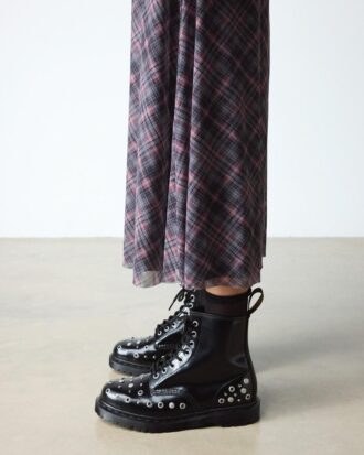 1460 Botas de piel con tachuelas