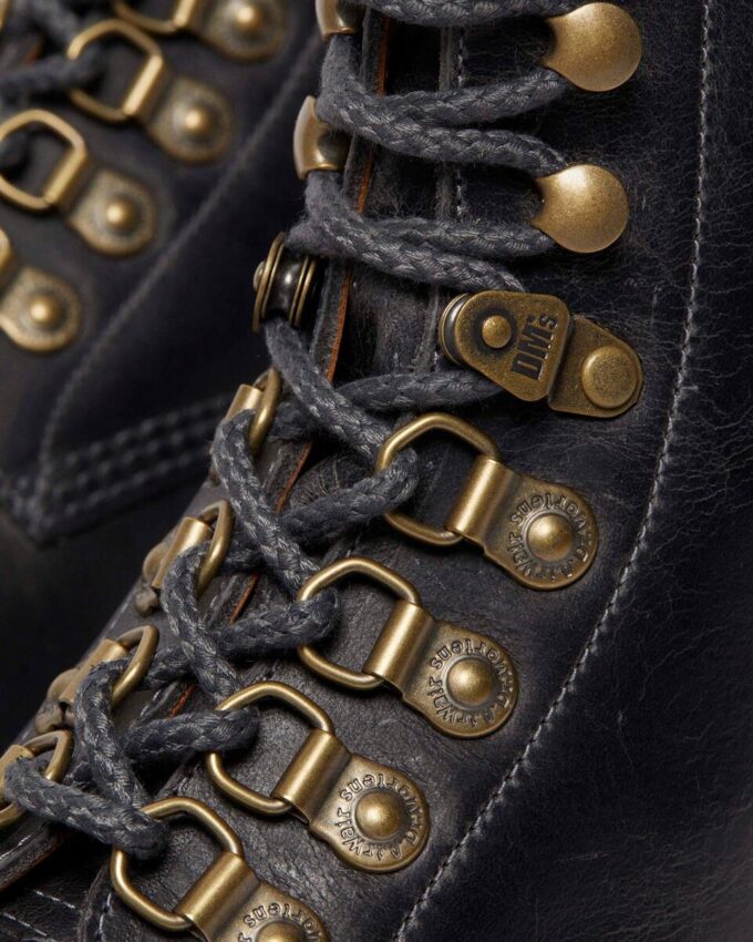 1460 Collar Botas con cordones de piel Phoenix fabricadas en Inglaterra