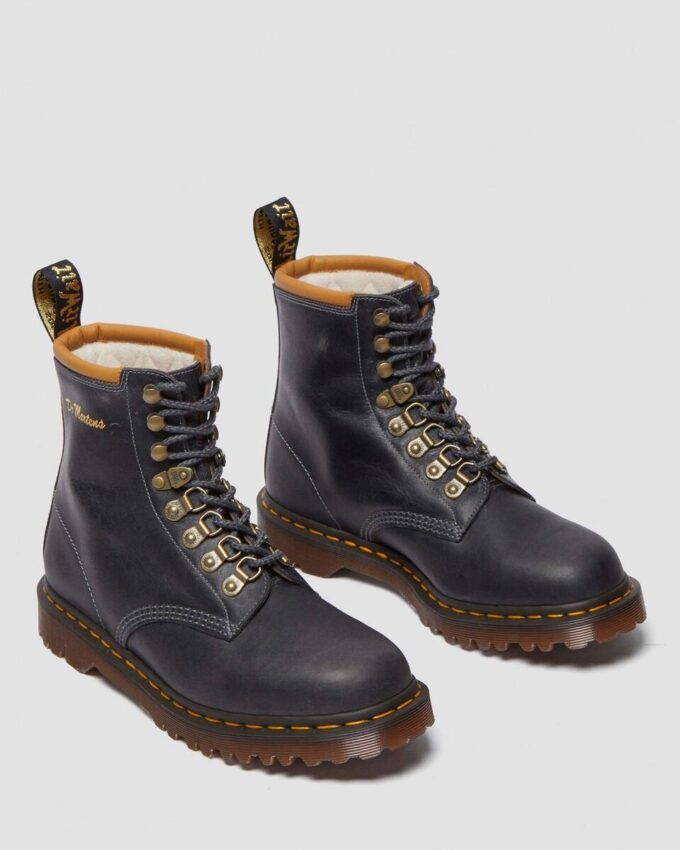 1460 Collar Botas con cordones de piel Phoenix fabricadas en Inglaterra