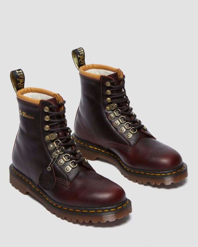 1460 Collar Botas con cordones de piel Phoenix fabricadas en Inglaterra