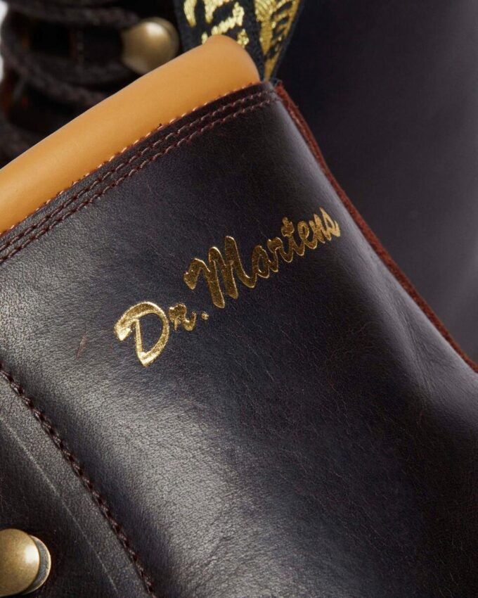 1460 Collar Botas con cordones de piel Phoenix fabricadas en Inglaterra