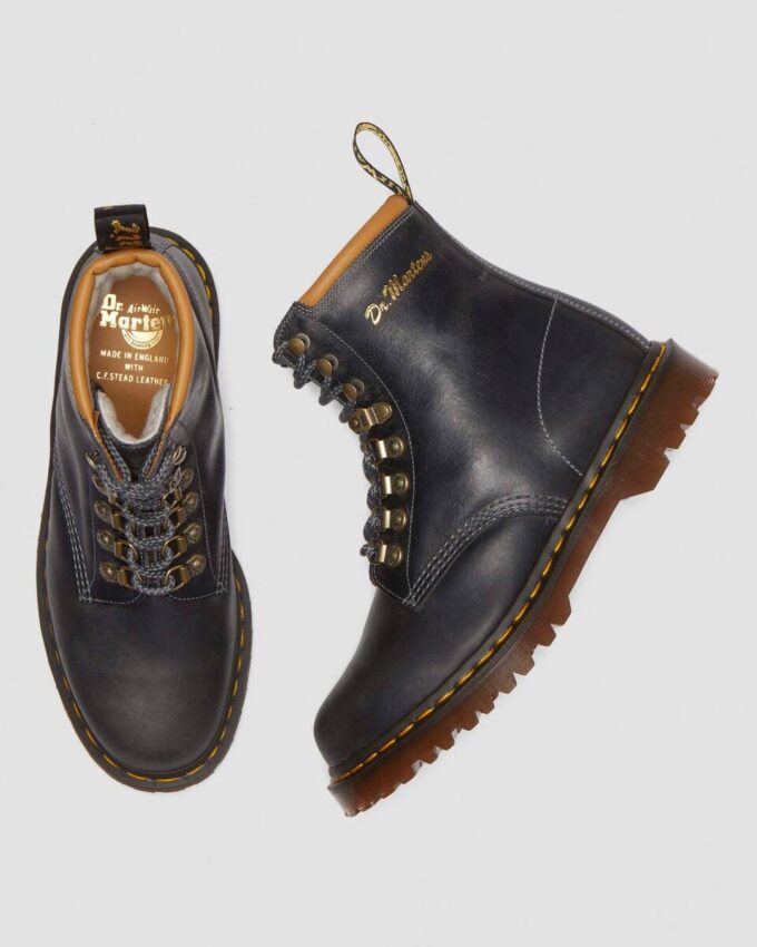 1460 Collar Botas con cordones de piel Phoenix fabricadas en Inglaterra