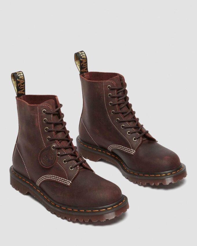 1460 Fabricadas en Inglaterra Botas con cordones Wax Commander