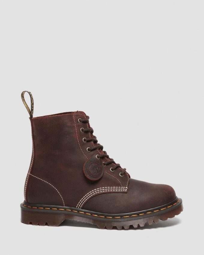 1460 Fabricadas en Inglaterra Botas con cordones Wax Commander
