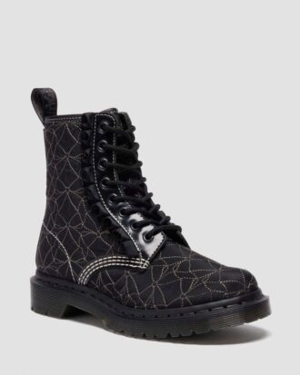 1460 FRILL Botas con cordones de cuero