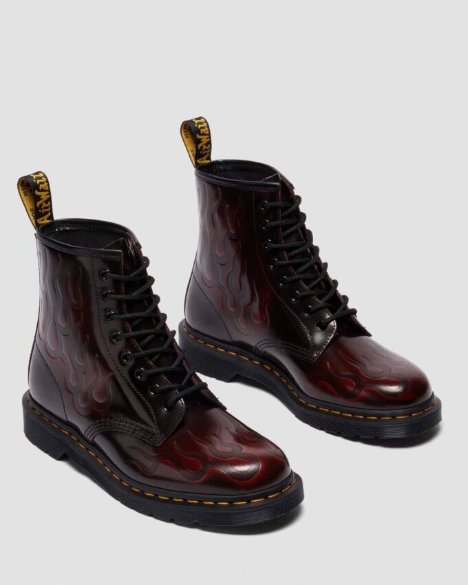 1460 Inferno Arcadia Botas de cuero desgastado