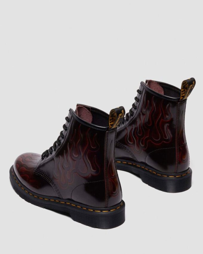 1460 Inferno Arcadia Botas de cuero desgastado