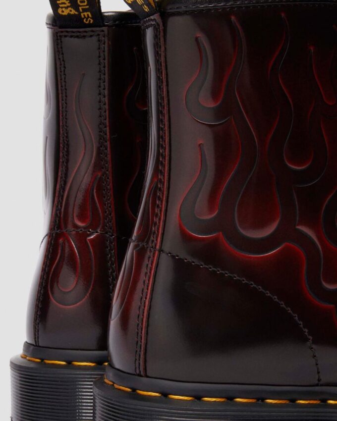 1460 Inferno Arcadia Botas de cuero desgastado