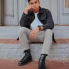 1460 MONO Botas con cordones de Smooth Leather 1460 MONO Botas con cordones de Smooth Leather