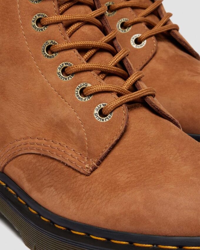 1460 Pascal Bex Botas con cordones de nubuck suave 1460 Pascal Bex Botas con cordones de nubuck suave