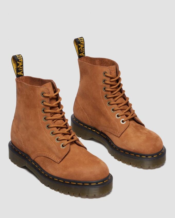 1460 Pascal Bex Botas con cordones de nubuck suave 1460 Pascal Bex Botas con cordones de nubuck suave