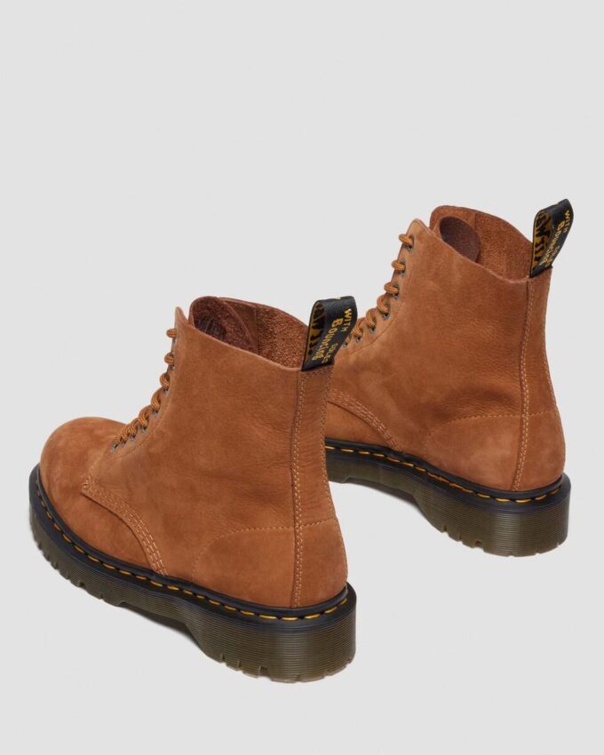 1460 Pascal Bex Botas con cordones de nubuck suave 1460 Pascal Bex Botas con cordones de nubuck suave
