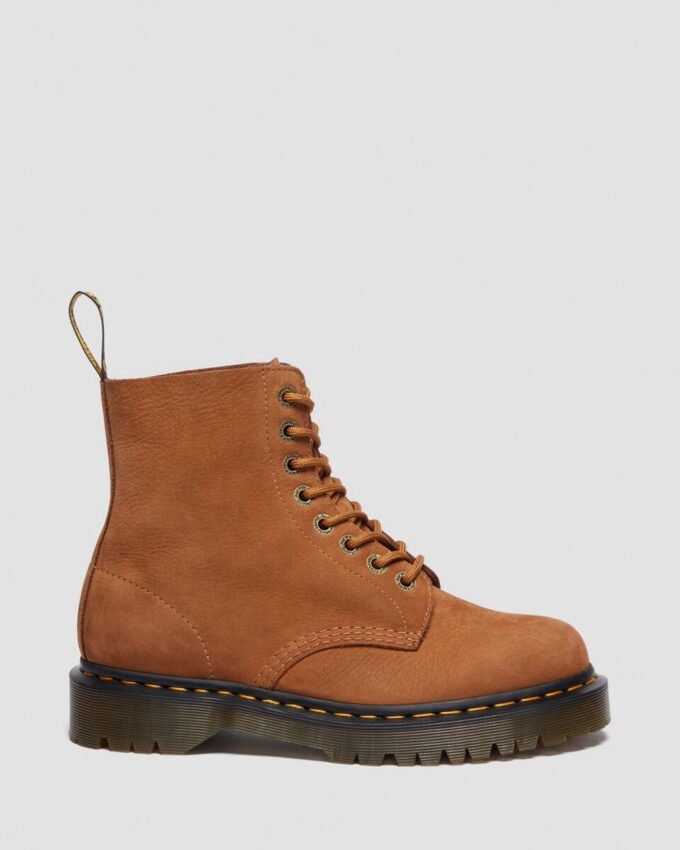 1460 Pascal Bex Botas con cordones de nubuck suave 1460 Pascal Bex Botas con cordones de nubuck suave