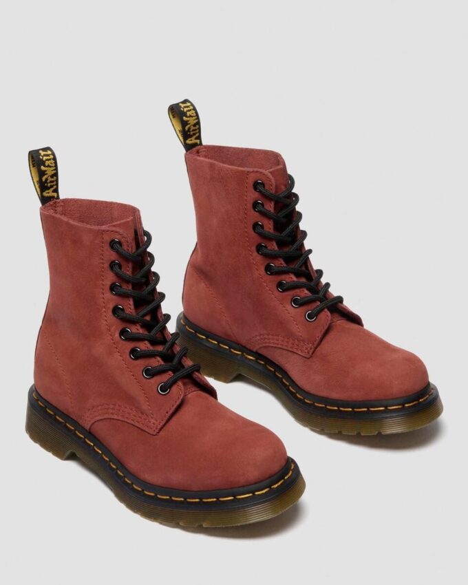 1460 Pascal Botas con cordones de piel nobilla 1460 Pascal Botas con cordones de piel nobilla