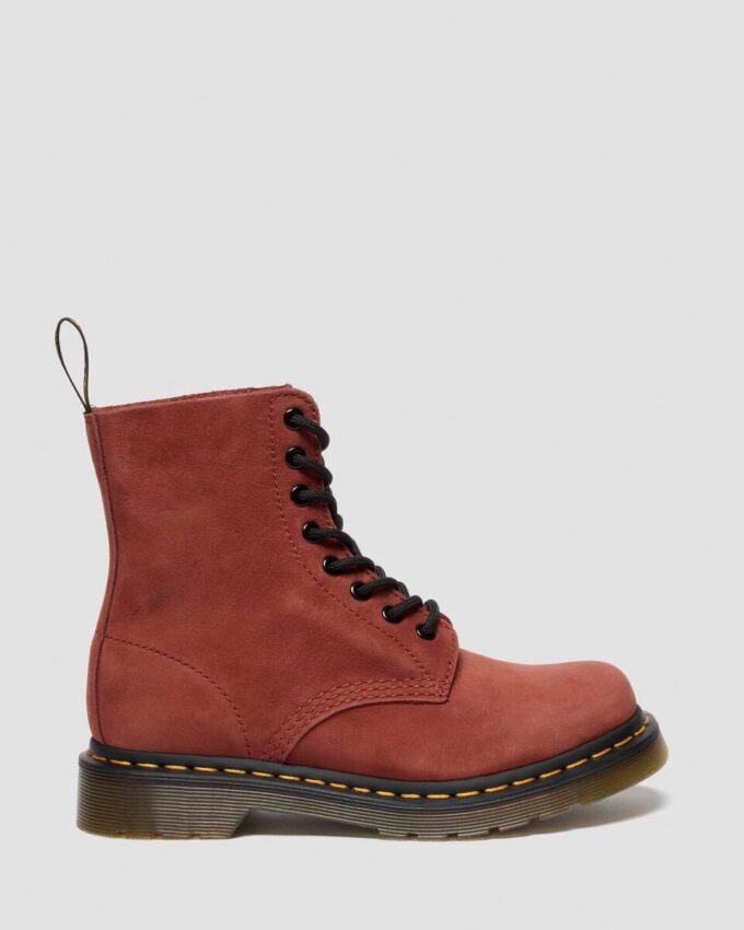 1460 Pascal Botas con cordones de piel nobilla 1460 Pascal Botas con cordones de piel nobilla