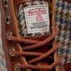 1460 Pascal Fabricadas en Inglaterra Botas de tweed Harris y piel