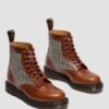 1460 Pascal Fabricadas en Inglaterra Botas de tweed Harris y piel