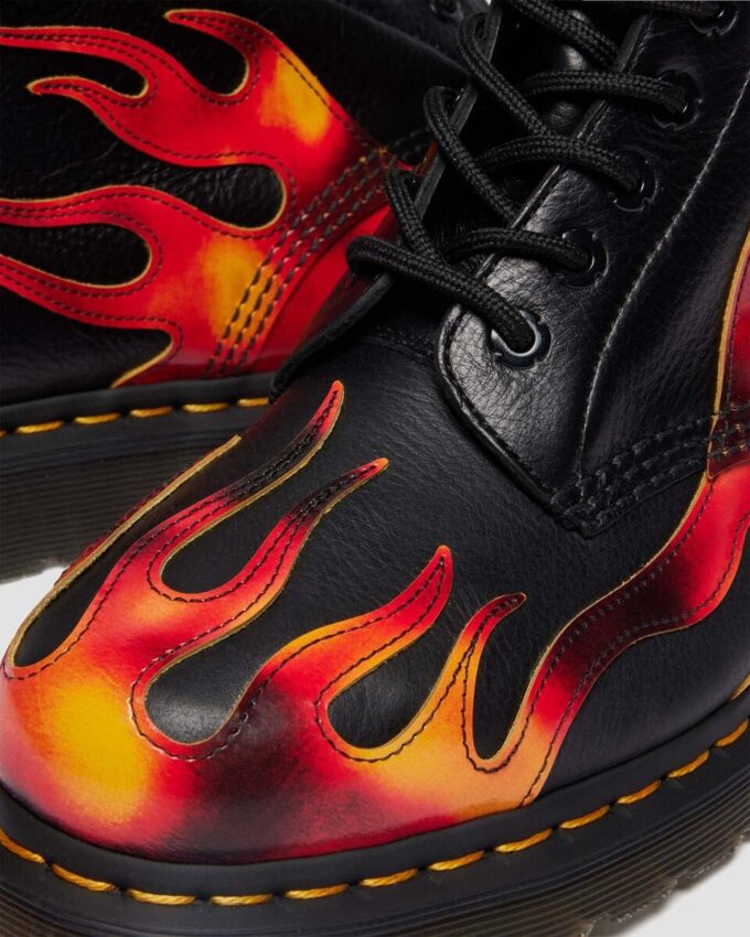 1460 Pascal FLAME Botas Arcadia Rub Off Leather 1460 Pascal FLAME Botas Arcadia Rub Off Leather