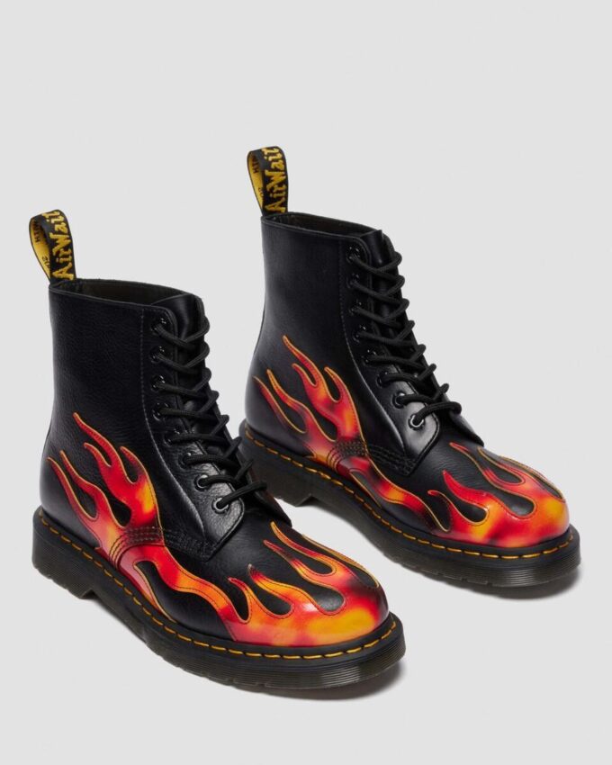 1460 Pascal FLAME Botas Arcadia Rub Off Leather 1460 Pascal FLAME Botas Arcadia Rub Off Leather