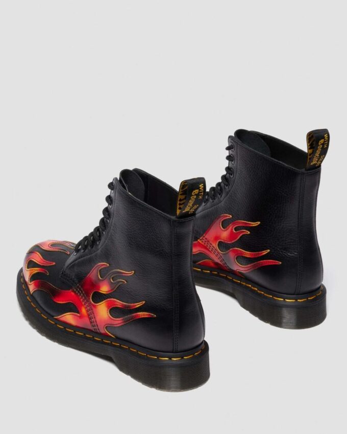 1460 Pascal FLAME Botas Arcadia Rub Off Leather 1460 Pascal FLAME Botas Arcadia Rub Off Leather